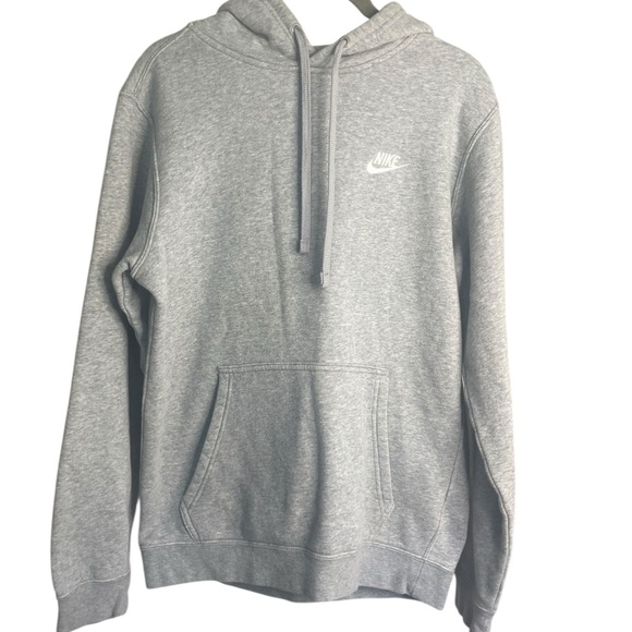 Nike Gray Sweatshirt Classic Athletic Fit Mens Size Small - Picture 2 of 4